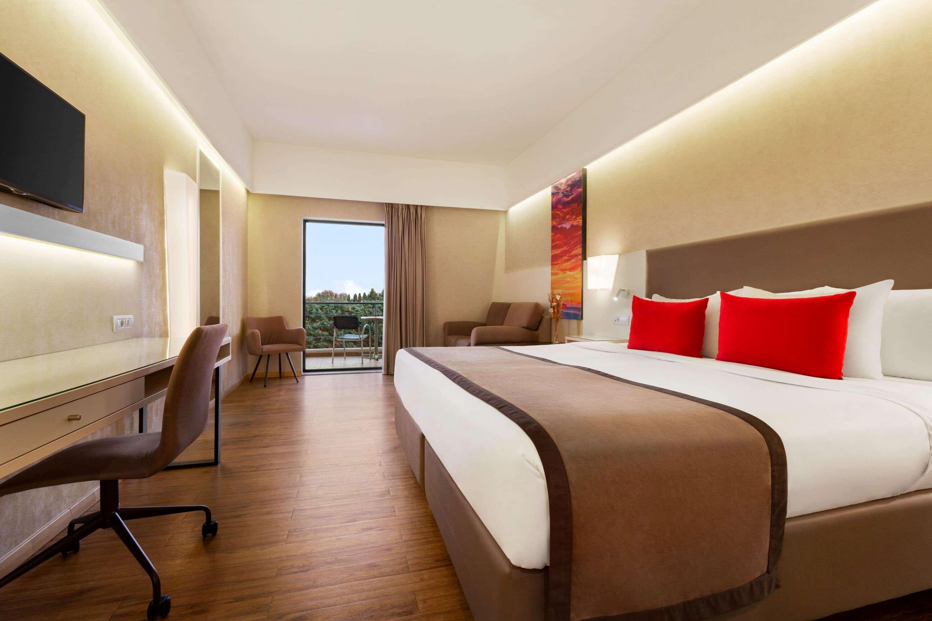 Ramada Plaza By Wyndham Thraki Hotel Alexandroúpolis Luaran gambar A typical room at the hotel