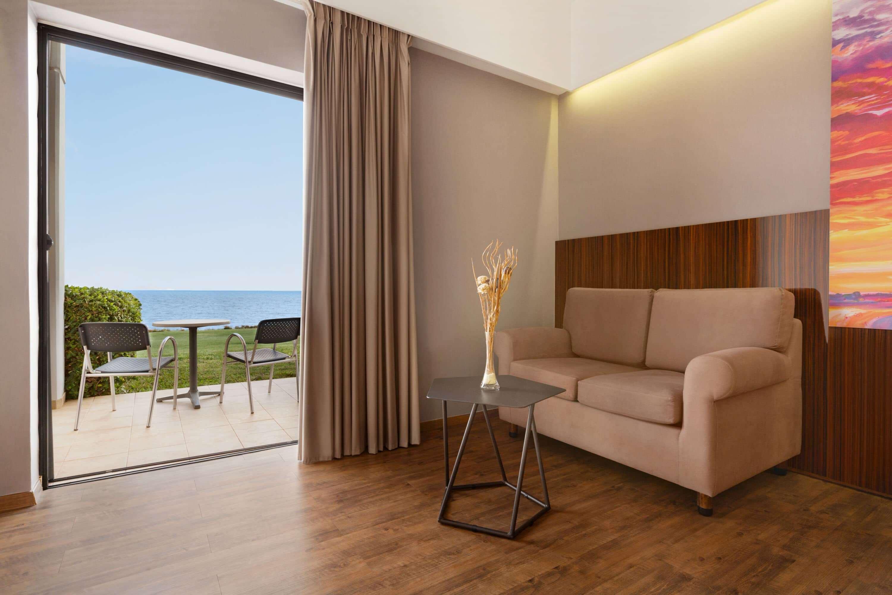 Ramada Plaza By Wyndham Thraki Hotel Alexandroúpolis Luaran gambar A 3D rendering of a living room